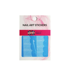 RONNEY NAIL ART STICKERS Naklejki Wodne Na Paznokcie 186 1 szt.
