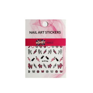 RONNEY NAIL ART STICKERS Naklejki Na Paznokcie 210 1 szt.