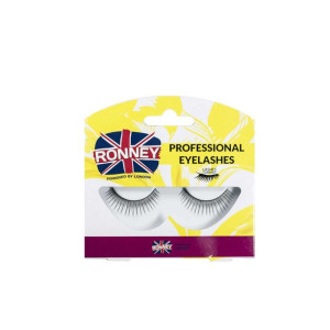RONNEY PROFESSIONAL EYELASHES Sztuczne Rzęsy 23 z Syntetycznego Włosia 1 sz