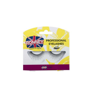 RONNEY PROFESSIONAL EYELASHES Sztuczne Rzęsy 21 z Syntetycznego Włosia 1 sz