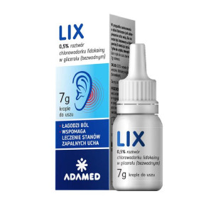 LIX  Krople Do Uszu 7 g