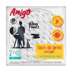 Amigo  Tacki Do Grilla Okrągłe 2 szt.