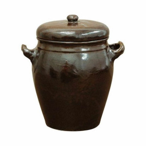 BROWIN  Garnek Kamionkowy z Pokrywką 1,6 l 1 szt.