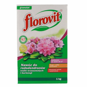 FLOROVIT  Nawóz Do Rododendronów, Wrzosowatych i Hortensji 1kg Karton 1 szt