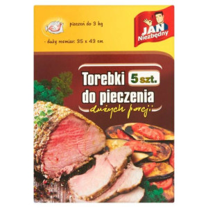 Jan Niezbędny  Torebki Do Pieczenia Dużych Porcji 5 szt.
