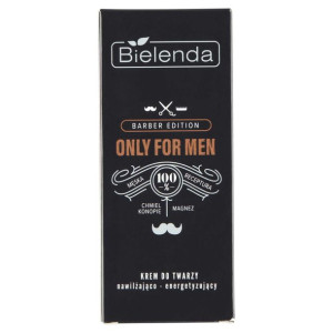BIELENDA BARBER EDITION Kremy Do Twarzy Nawilżająco Energetyzujący 50 ml