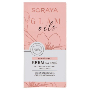 Soraya GLAM OILS Krem Do Twarzy Na Dzień Nawilżający 50 ml