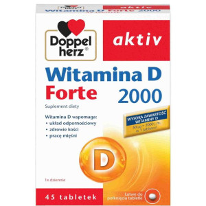 DOPPELHERZ AKTIV Witamina d Forte 2000 45 szt.