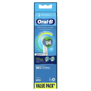 OralB Precision Clean Końcówki Do Szczoteczek Elektrycznych 4 szt.