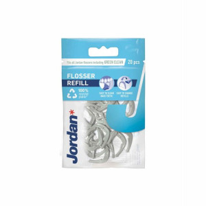 Jordan GREEN CLEAN Zapasowe Nici Do Flossera 20 szt.