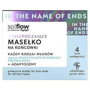 so!flow  Zabezpieczające masełko na końcówki każdy rodzaj włosów 15 ml
