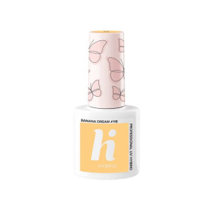 Hi Hybrid BUTTERFLIES Lakier Hybrydowy 118 Banana Dream 5 ml
