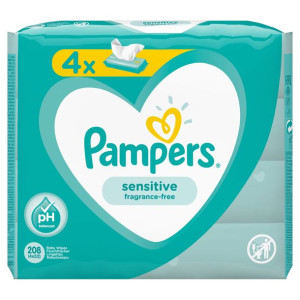 Pampers SENSITIVE Chusteczki Nawilżane Fragrance-free 1 szt.