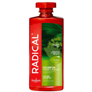 Radical  Szampon Nadający Objętość Do Włosów Cienkich i Delikatnych 400 ml