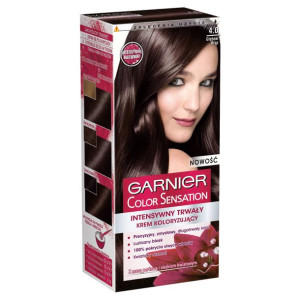 Garnier Color Sensation  Krem Koloryzujący 4.0 Głęboki Brąz 1 szt.