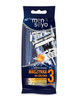 Seyo MEN Maszynka Do Golenia 3 szt.