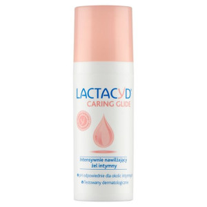 Lactacyd CARING GLIDE Nawilżający Żel Intymny 50 ml
