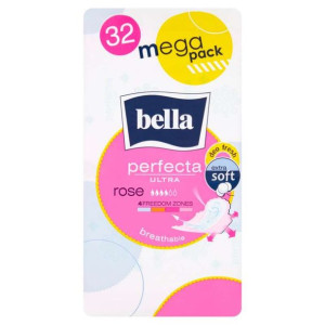 Bella PERFECTA ULTRA  Podpaski Rose 32 szt.
