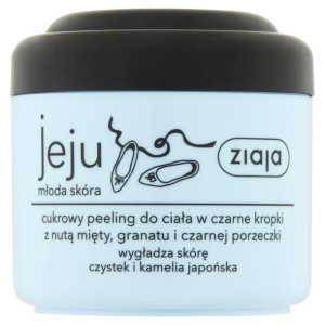 Ziaja JEJU Peeling Do Ciała Czarny Czystek i Kamelia 200 ml