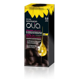 Garnier OLIA Farba Do Włosów 5.0 Brąz Nowa 1 szt