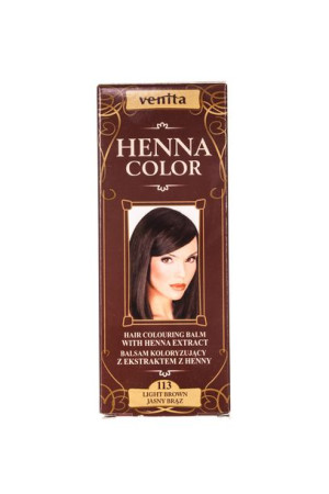 Venita HENNA COLOR Balsam Koloryzujący 113 Jasny Brąz 75 ml