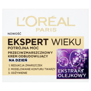L'Oreal Paris EKSPERT WIEKU Krem Do Twarzy Na Dzień 60+ 50 ml