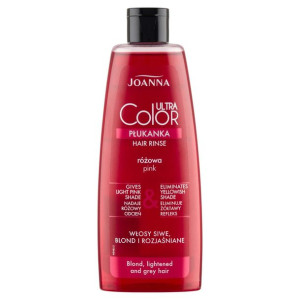 Joanna ULTRA COLOR Płukanka Do Włosów Różowa 150 ml