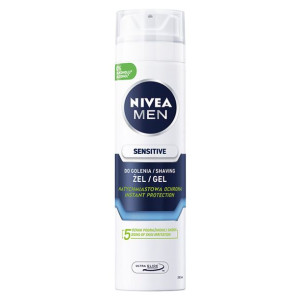 Nivea Men SENSITIVE Żel Do Golenia Natychmiastowa Ochrona 200 ml