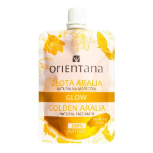 Orientana GLOW Maseczka Do Twarzy Złota Aralia 30 ml