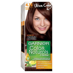 Garnier Color Naturals Creme  Farba Do Włosów 4.15 Mroźny Kasztan 1 szt.