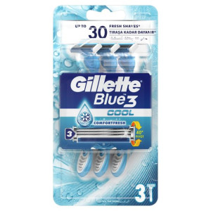 Gillette Blue 3 Gt83452 - Gill.blue Iii Ice Jednoczesciowki 3szt