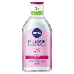 Nivea MICELLAIR Płyn Micelarny Do Skóry Suchej Skin Breathe 400 ml