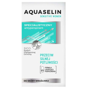 Aquaselin SENSITIVE WOMAN Antyperspirant Przeciw Silnej Potliwości 50 ml