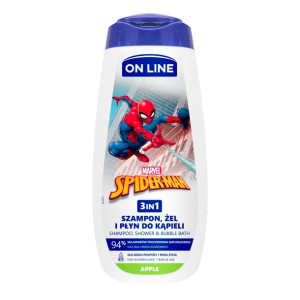 On Line DISNEY Żel i Płyn Do Kąpieli Spder-man 400 ml