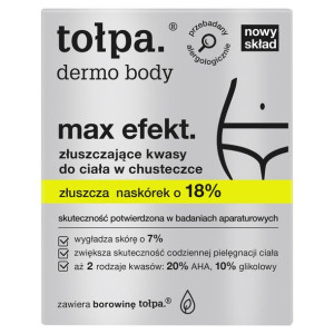TOŁPA DERMO BODY Chusteczki z Kwasem 8 szt.
