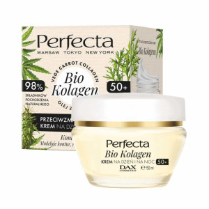 Perfecta BIO KOLAGEN Krem Na Dzień i Na Noc 50+ Przeciwzmarszczkowy 50 ml