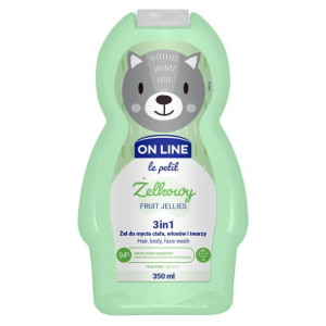 On Line LE PETIT Żel Do Mycia 3w1 Żelkowy 350 ml