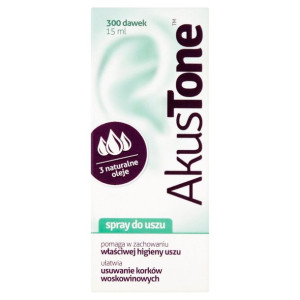 Akustone  Spray Do Uszu 15 ml