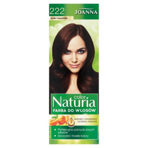 Joanna NATURIA COLOR Farba Do Włosów 222 Dziki Kasztan 1 szt.