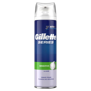 Gillette SENSITIVE Pianka Do Golenia 250 ml