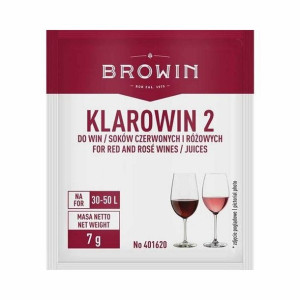 BROWIN KLAROWIN 2 Żelatyna Kwasowa 7 g