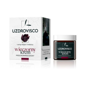 Uzdrovisco CZARNY TULIPAN Krem Wieczorny 50 ml