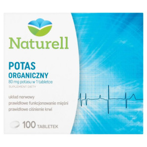 Naturell  Suplement Diety Potas 100 szt.