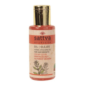 Sattva Ayurveda  Ziołowy Olejek Rewitalizujący Na Porost Włosów 100 ml