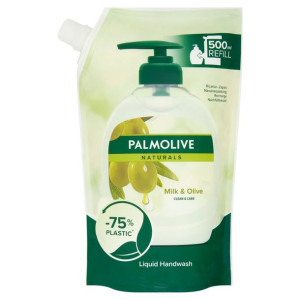 Palmolive NATURALS Mydło w Płynie Zapas Mleko i Oliwka 500 ml