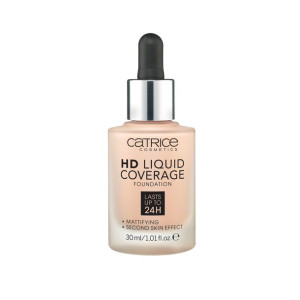 Catrice Cosmetics HD LIQUID COVERAGE Podkład 010 Light Beige 30 ml