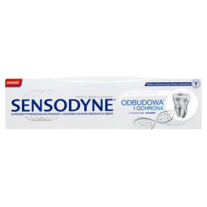 Sensodyne ODBUDOWA I OCHRONA Pasta Do Zębów Whitening 75 ml