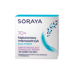 Soraya HIAURONOWY MIKROZASTRZYK DUO FORTE  Krem 70+ 50 ml