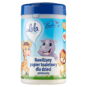 Lula BABY Papier Toaletowy Spłukiwany 50 szt.