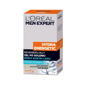 L'Oreal Paris MEN EXPERT HYDRA ENERGETIC Żel Po Goleniu Efekt Kostki Lodu 1